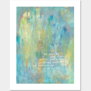 Do Not Be Anxious - Philippians 4:6 Posters and Art